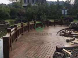岳陽棧道平臺；圍欄-湖南防腐木批發(fā)